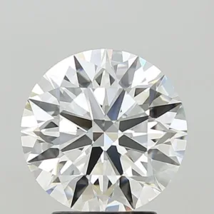 3.08 Carat Round F VVS2 Lab Diamond