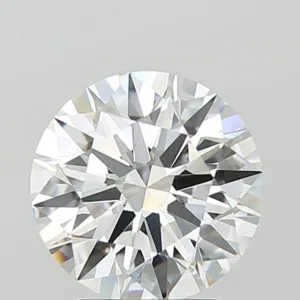 3.08 Carat Round F VVS2 Lab Diamond