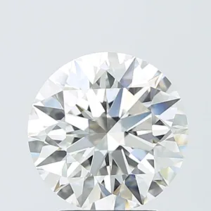 3.08 Carat Round F VVS2 Lab Diamond