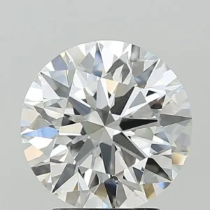 3.08 Carat Round F VVS2 Lab Diamond