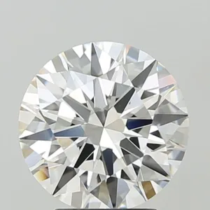 3.08 Carat Round F VVS2 Lab Diamond