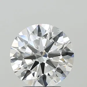 3.08 Carat Round F VVS2 Lab Diamond