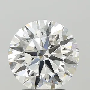 3.08 Carat Round F VVS2 Lab Diamond