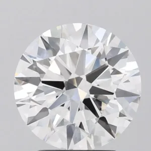3.09 Carat Round F VVS2 Lab Diamond