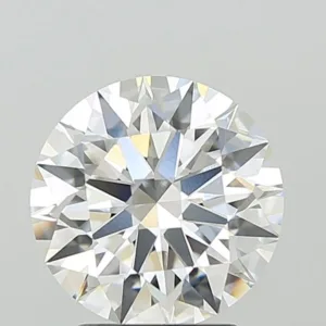 3.09 Carat Round F VVS2 Lab Diamond