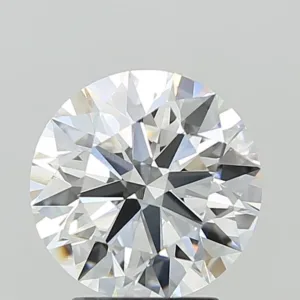 3.09 Carat Round F VVS2 Lab Diamond