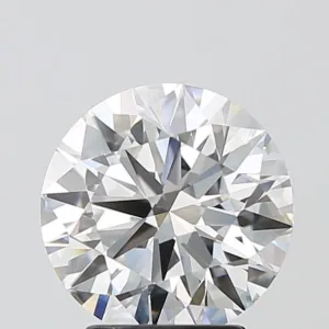 3.09 Carat Round F VVS2 Lab Diamond