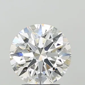 3.09 Carat Round F VVS2 Lab Diamond