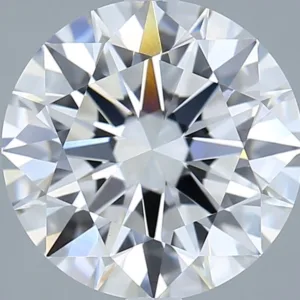 3.09 Carat Round F VVS2 Lab Diamond