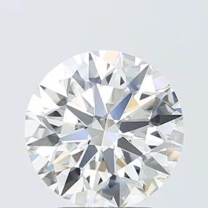 3.09 Carat Round F VVS2 Lab Diamond