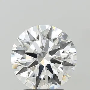3.09 Carat Round F VVS2 Lab Diamond