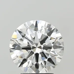 3.09 Carat Round F VVS2 Lab Diamond