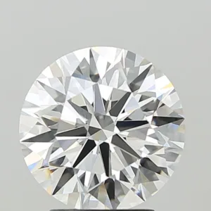 3.09 Carat Round F VVS2 Lab Diamond