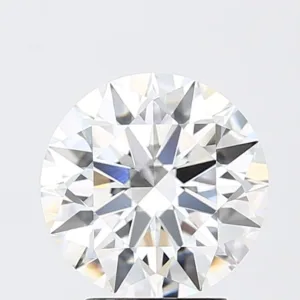 3.09 Carat Round F VVS2 Lab Diamond