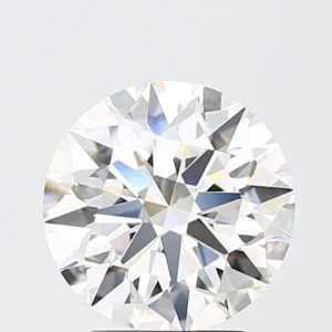 3.09 Carat Round F VVS2 Lab Diamond