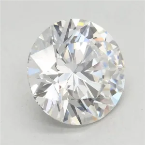 3.09 Carat Round F VVS2 Lab Diamond