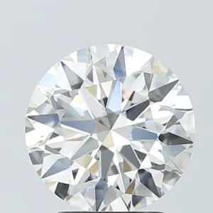 3.09 Carat Round F VVS2 Lab Diamond