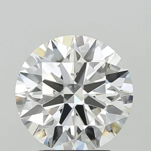 3.09 Carat Round F VVS2 Lab Diamond