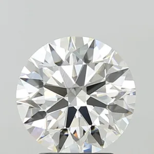 3.09 Carat Round F VVS2 Lab Diamond