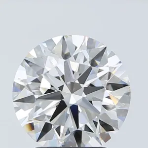 3.09 Carat Round F VVS2 Lab Diamond
