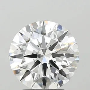 3.09 Carat Round F VVS2 Lab Diamond