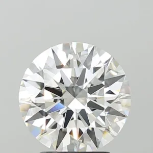 3.09 Carat Round F VVS2 Lab Diamond