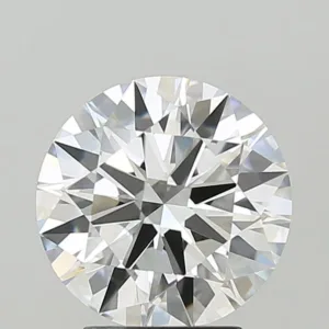 3.09 Carat Round F VVS2 Lab Diamond