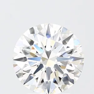 3.09 Carat Round F VVS2 Lab Diamond