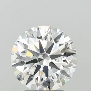 3.09 Carat Round F VVS2 Lab Diamond
