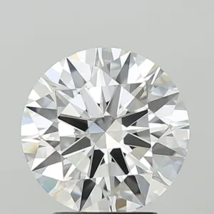 3.09 Carat Round F VVS2 Lab Diamond