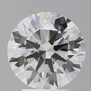 3.09 Carat Round F VVS2 Lab Diamond