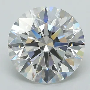 3.09 Carat Round F VVS2 Lab Diamond