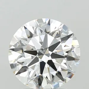 3.09 Carat Round F VVS2 Lab Diamond
