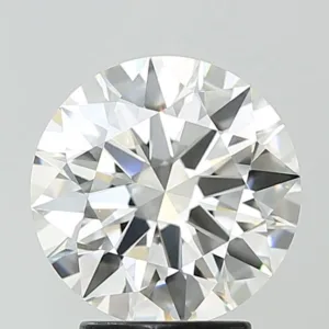 3.09 Carat Round F VVS2 Lab Diamond