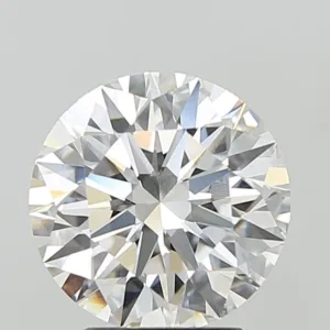 3.1 Carat Round F VVS2 Lab Diamond