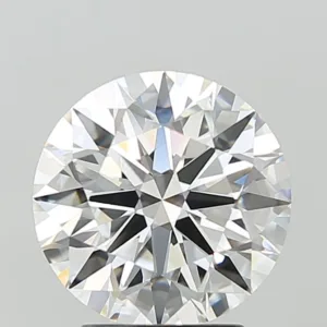 3.1 Carat Round F VVS2 Lab Diamond
