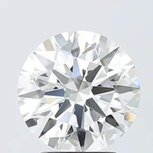 3.1 Carat Round F VVS2 Lab Diamond