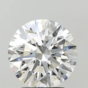 3.1 Carat Round F VVS2 Lab Diamond