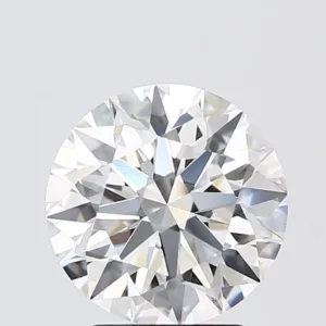 3.1 Carat Round F VVS2 Lab Diamond
