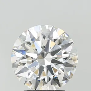 3.1 Carat Round F VVS2 Lab Diamond