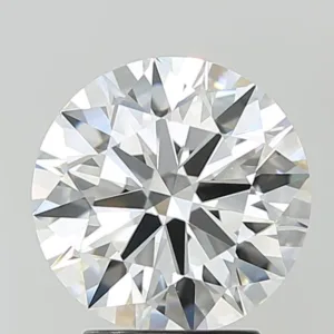 3.1 Carat Round F VVS2 Lab Diamond