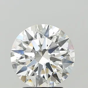 3.1 Carat Round F VVS2 Lab Diamond