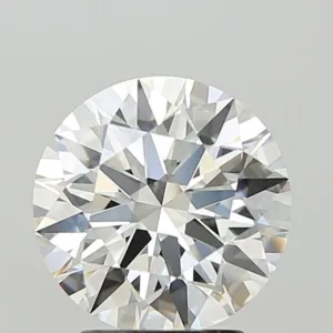 3.1 Carat Round F VVS2 Lab Diamond