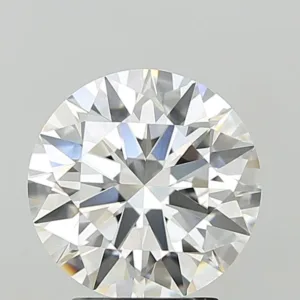 3.1 Carat Round F VVS2 Lab Diamond