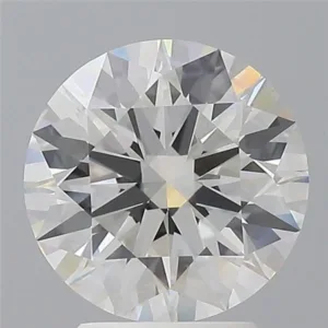 3.1 Carat Round F VVS2 Lab Diamond