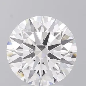 3.13 Carat Round F VVS2 Lab Diamond