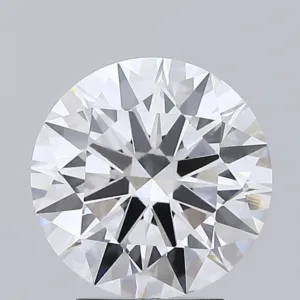 3.16 Carat Round E VVS2 Lab Diamond