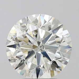 3.2 Carat Round J SI2 Natural Diamond