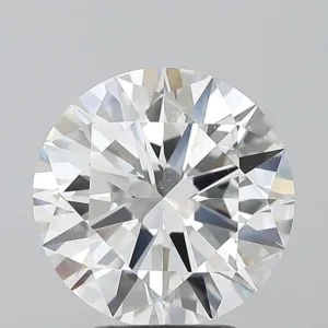 3.27 Carat Round F SI2 Natural Diamond
