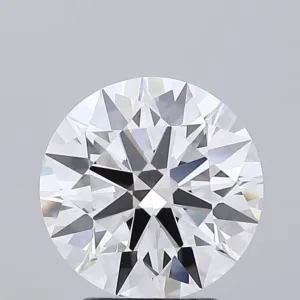 3.28 Carat Round E VVS2 Lab Diamond